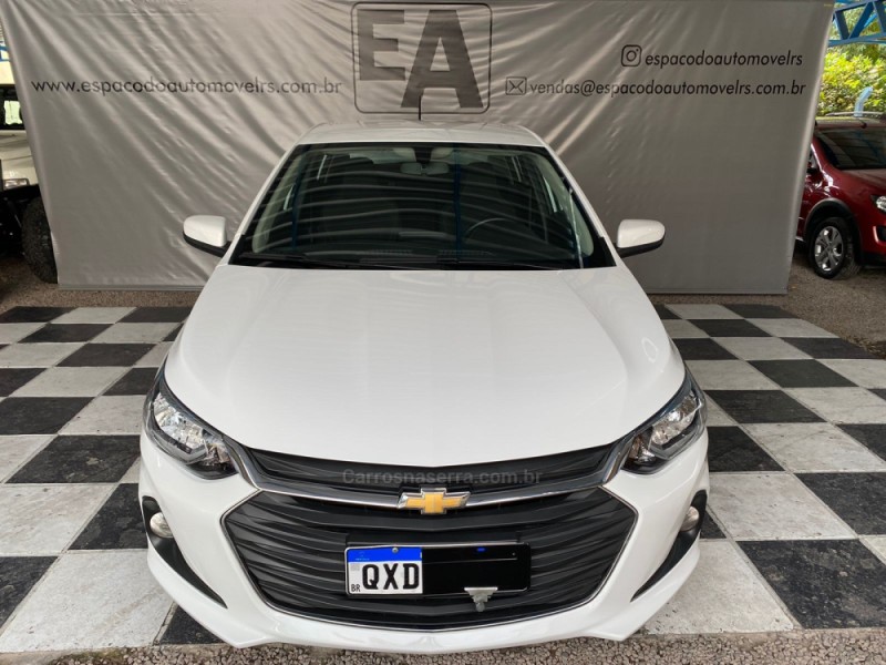 ONIX 1.0	LTZ PLUS 8V TURBO FLEX 4P AUTOMÁTICO - 2020 - NOVA PRATA