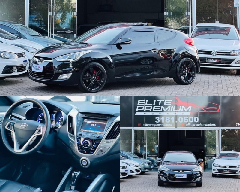 veloster 1.6 16v gasolina 3p automatico 2013 estancia velha