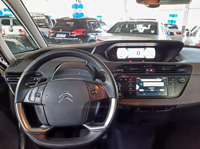 C4 PICASSO 1.6 SEDUCTION 16V TURBO GASOLINA 4P AUTOMÁTICO - 2016 - CAXIAS DO SUL