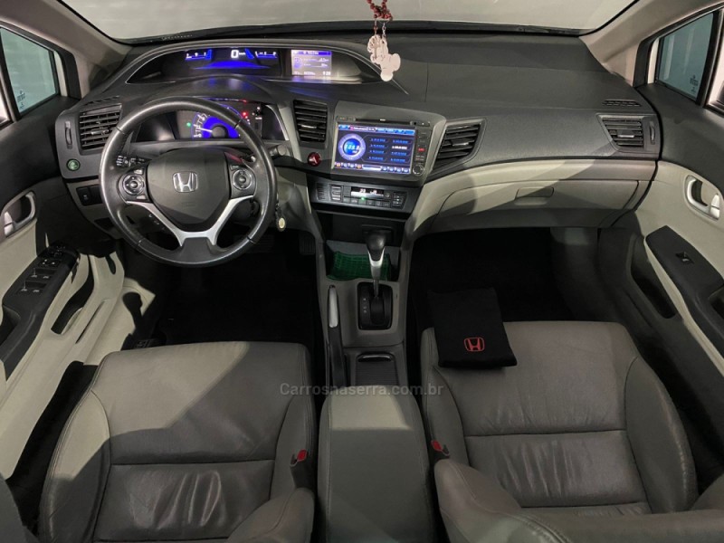 CIVIC 2.0 LXR 16V FLEX 4P AUTOMÁTICO - 2016 - NOVA PRATA