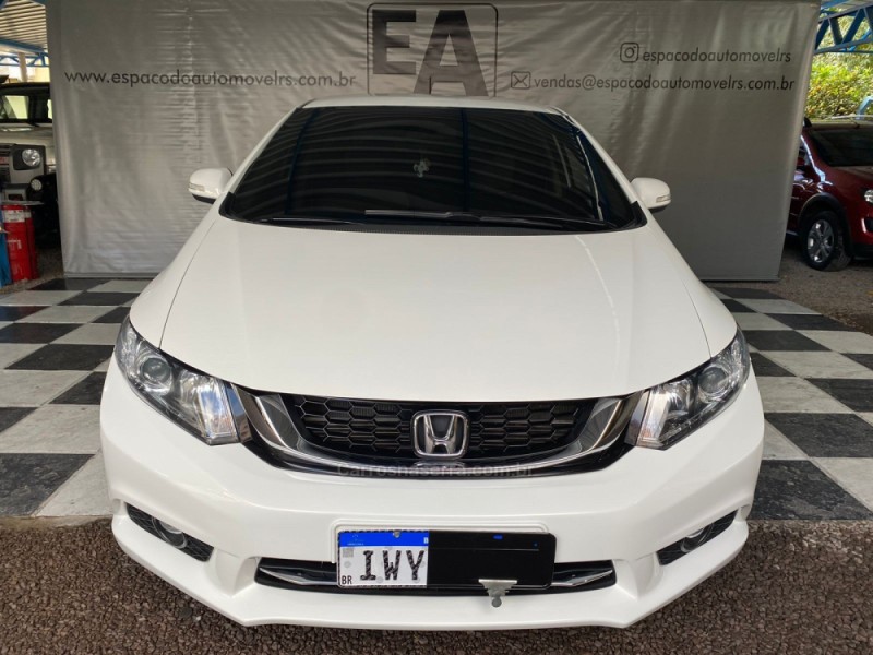 CIVIC 2.0 LXR 16V FLEX 4P AUTOMÁTICO - 2016 - NOVA PRATA