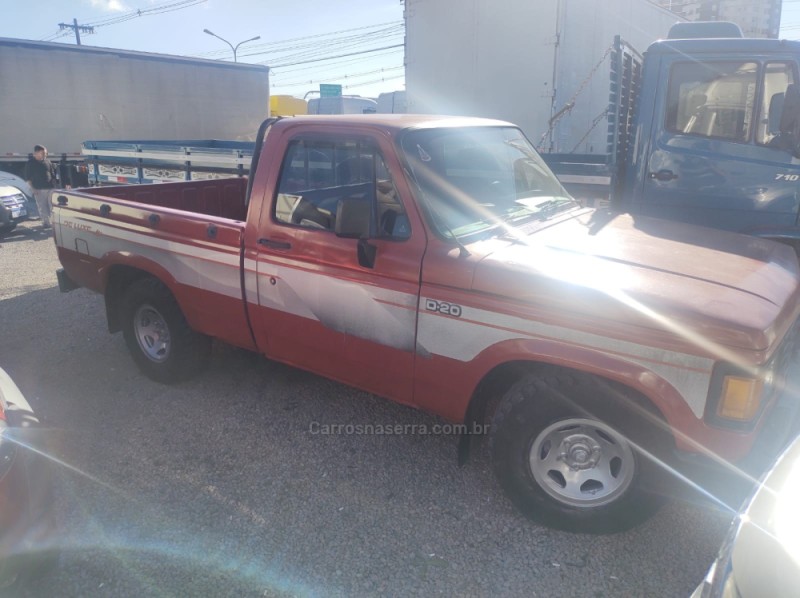 D20 4.0 CS 8V DIESEL 2P MANUAL - 1986 - CAXIAS DO SUL