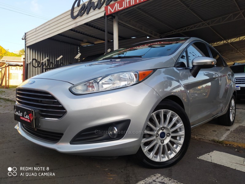 fiesta 1.6 titanium sedan 16v flex 4p auto 2015 caxias do sul