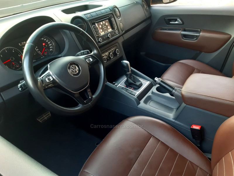 AMAROK 2.0 TRENDLINE 4X4 CD 16V TURBO INTERCOOLER DIESEL 4P AUTOMÁTICO - 2016 - CAXIAS DO SUL