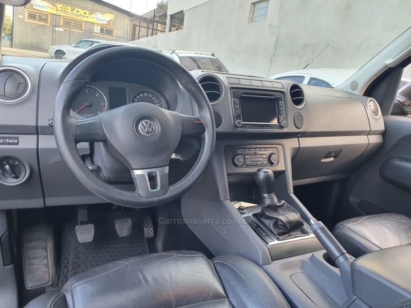 AMAROK 2.0 HIGHLINE 4X4 CD 16V TURBO INTERCOOLER DIESEL 4P MANUAL - 2011 - CAXIAS DO SUL