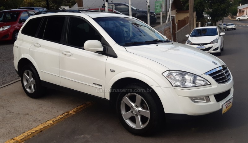 kyron 2.0 xdi 200xvt 4x4 16v turbo intercooler diesel 4p automatico 2011 farroupilha