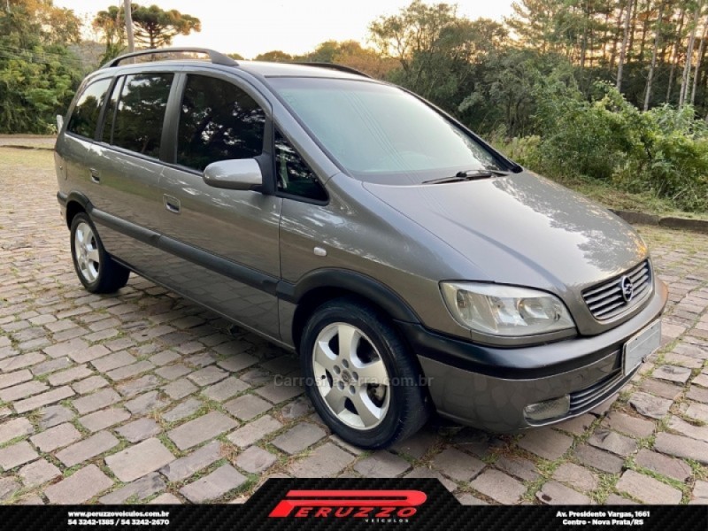 ZAFIRA 2.0 MPFI CD 8V GASOLINA 4P MANUAL - 2004 - NOVA PRATA