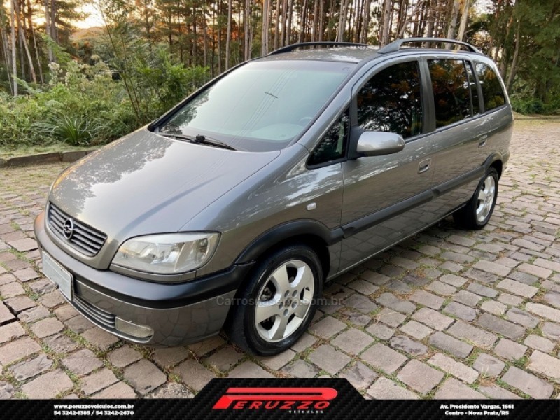 zafira 2.0 mpfi cd 8v gasolina 4p manual 2004 nova prata