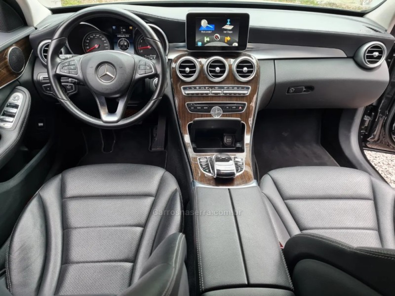 C 180 1.6 CGI EXCLUSIVE 16V TURBO GASOLINA 4P AUTOMÁTICO - 2016 - BENTO GONçALVES