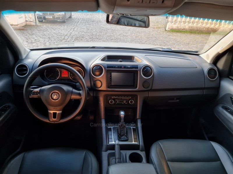 AMAROK 2.0 HIGHLINE 4X4 CD 16V TURBO INTERCOOLER DIESEL 4P AUTOMÁTICO - 2012 - CAXIAS DO SUL