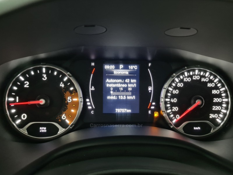 RENEGADE 2.0 16V TURBO DIESEL LONGITUDE 4P 4X4 AUTOMÁTICO - 2019 - SANTA CRUZ DO SUL