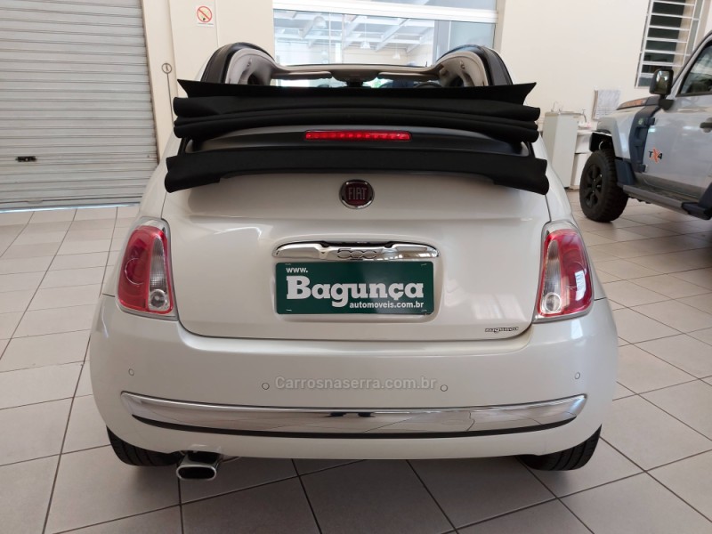 500 1.4 CABRIO 16V FLEX 2P AUTOMÁTICO - 2014 - NOVO HAMBURGO
