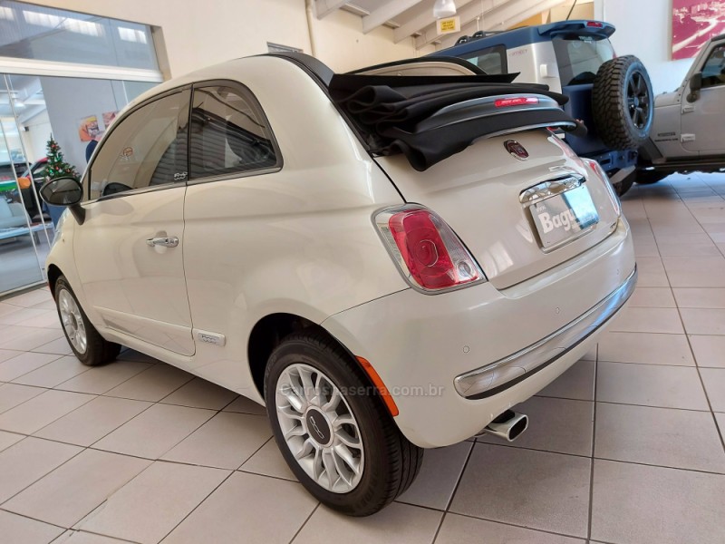 500 1.4 CABRIO 16V FLEX 2P AUTOMÁTICO - 2014 - NOVO HAMBURGO