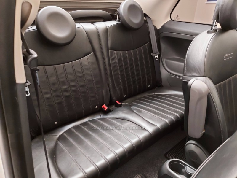 500 1.4 CABRIO 16V FLEX 2P AUTOMÁTICO - 2014 - NOVO HAMBURGO