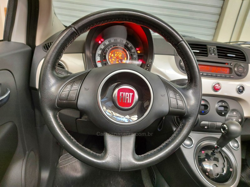 500 1.4 CABRIO 16V FLEX 2P AUTOMÁTICO - 2014 - NOVO HAMBURGO