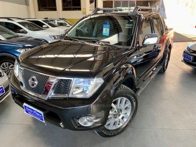 frontier 2.5 sl 4x4 cd turbo eletronic diesel 4p automatico 2015 caxias do sul