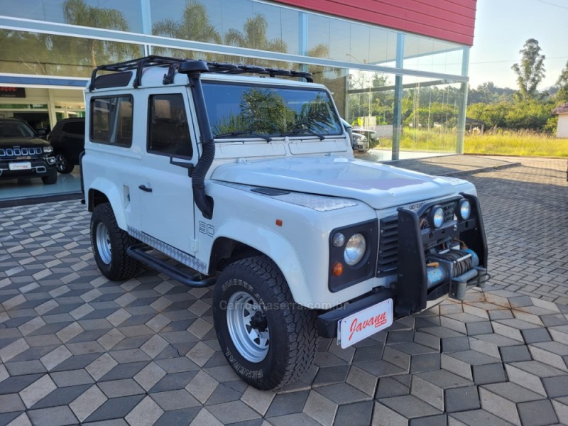 defender 2.5 90 sw teto rigido 4x4 turbo intercooler diesel 2p manual 1998 bom principio