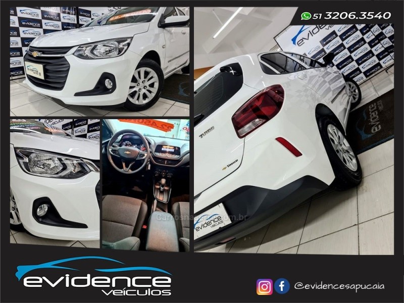 ONIX 1.0  LT 12V TURBO FLEX 4P AUTOMÁTICO - 2020 - SAPUCAIA DO SUL
