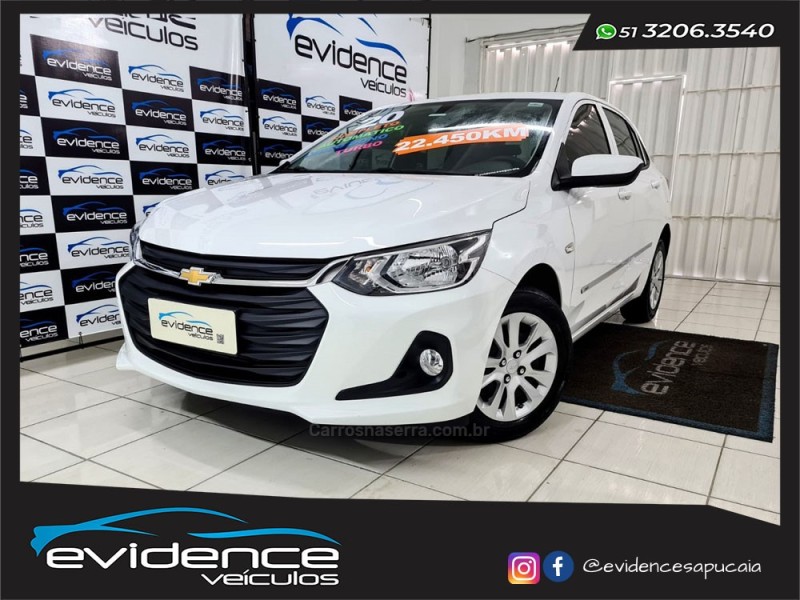 ONIX 1.0  LT 12V TURBO FLEX 4P AUTOMÁTICO - 2020 - SAPUCAIA DO SUL