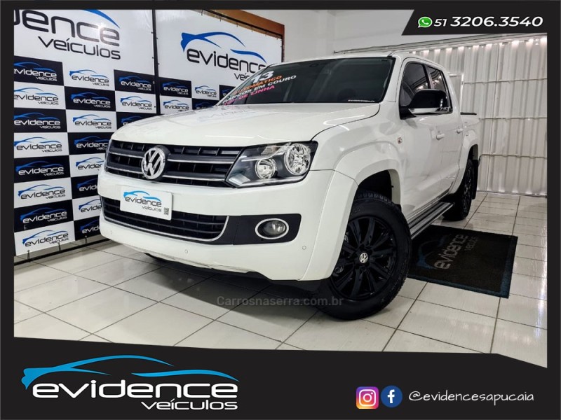 AMAROK 2.0 HIGHLINE 4X4 CD 16V TURBO INTERCOOLER DIESEL 4P AUTOMÁTICO - 2013 - SAPUCAIA DO SUL