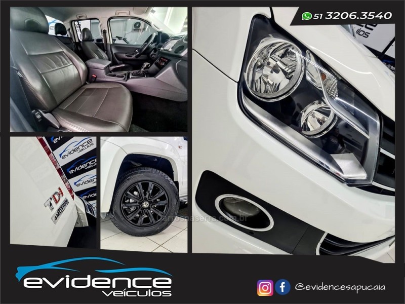AMAROK 2.0 HIGHLINE 4X4 CD 16V TURBO INTERCOOLER DIESEL 4P AUTOMÁTICO - 2013 - SAPUCAIA DO SUL