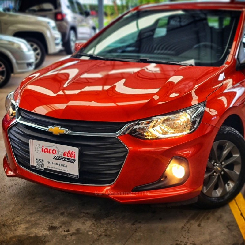 ONIX 1.0  LTZ 8V TURBO FLEX 4P AUTOMÁTICO - 2020 - CAXIAS DO SUL