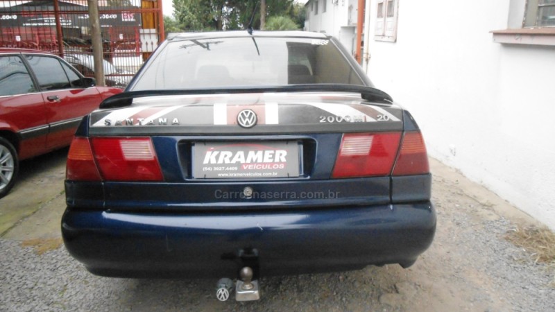 SANTANA 2.0 MI EXCLUSIV 8V GASOLINA 4P MANUAL - 2003 - CAXIAS DO SUL