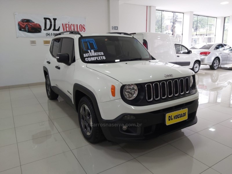 RENEGADE 1.8 16V FLEX SPORT 4P AUTOMÁTICO - 2017 - NOVA BASSANO