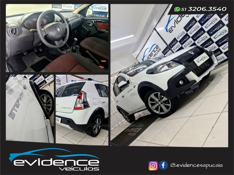 SANDERO 1.6 STEPWAY 16V FLEX 4P MANUAL - 2014 - SAPUCAIA DO SUL