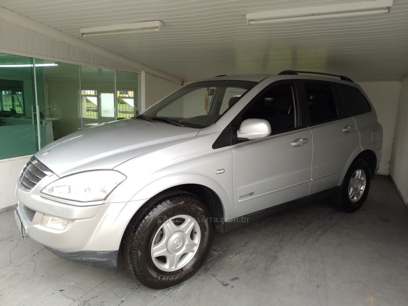 kyron 2.0 xdi 200ky 4x4 16v turbo intercooler diesel 4p automatico 2010 bento goncalves