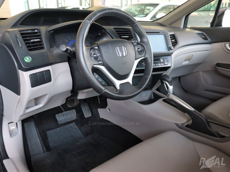 CIVIC 2.0 LXR 16V FLEX 4P AUTOMÁTICO - 2015 - SAPIRANGA
