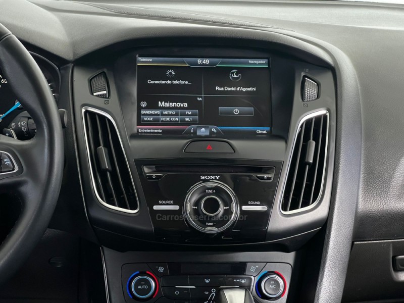 FOCUS 2.0 TITANIUM SEDAN 16V FLEX 4P AUTOMÁTICO - 2016 - CAXIAS DO SUL