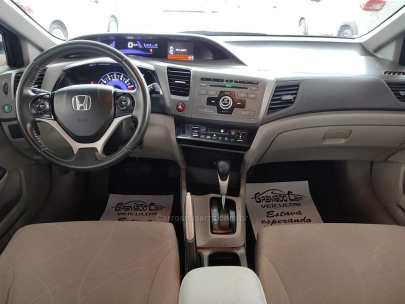 CIVIC 1.8 LXS 16V FLEX 4P AUTOMÁTICO - 2012 - CANELA