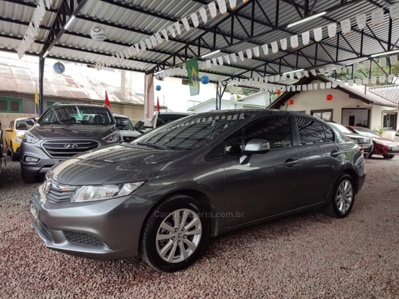 civic 1.8 lxs 16v flex 4p automatico 2012 canela