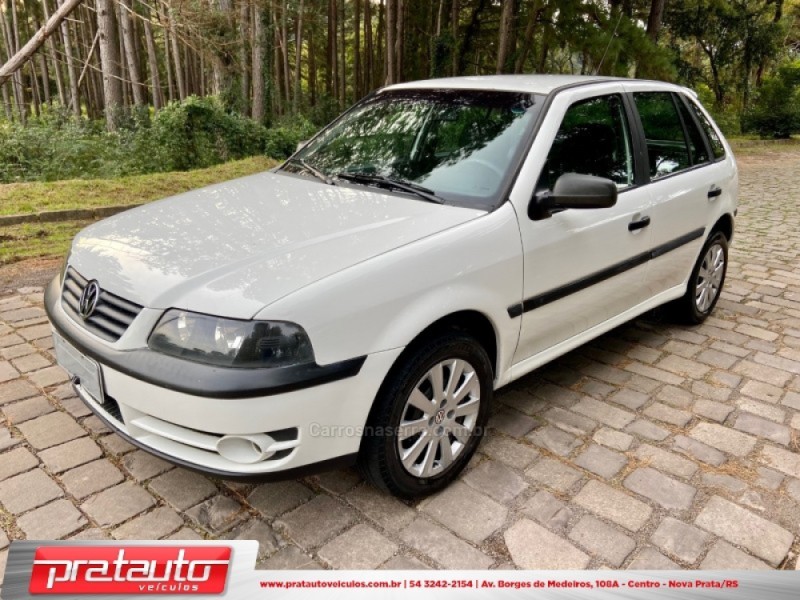 gol 1.6 mi power 8v flex 4p manual g.iii 2005 nova prata