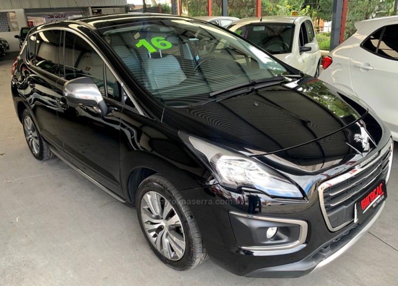3008 1.6 GRIFFE THP 16V GASOLINA 4P AUTOMÁTICO - 2016 - CAXIAS DO SUL