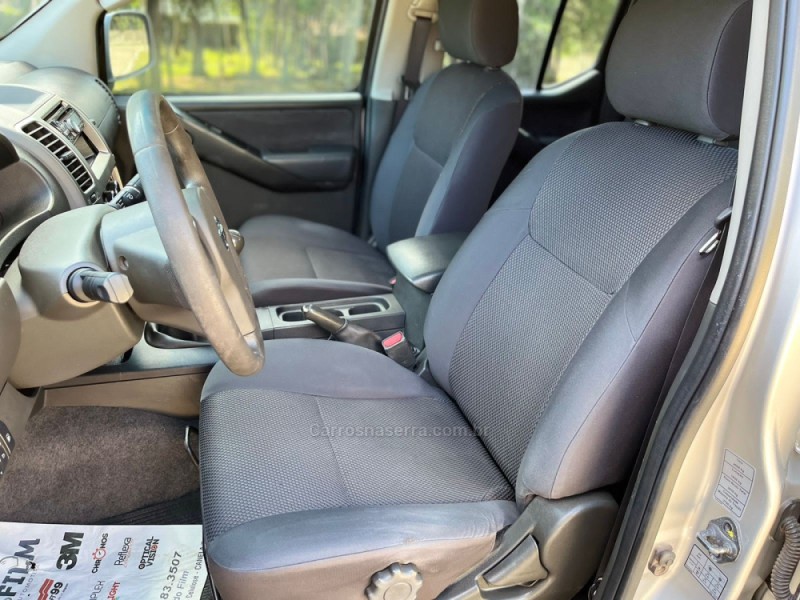 FRONTIER 2.5 S 4X4 CD TURBO ELETRONIC DIESEL 4P MANUAL - 2015 - CANELA
