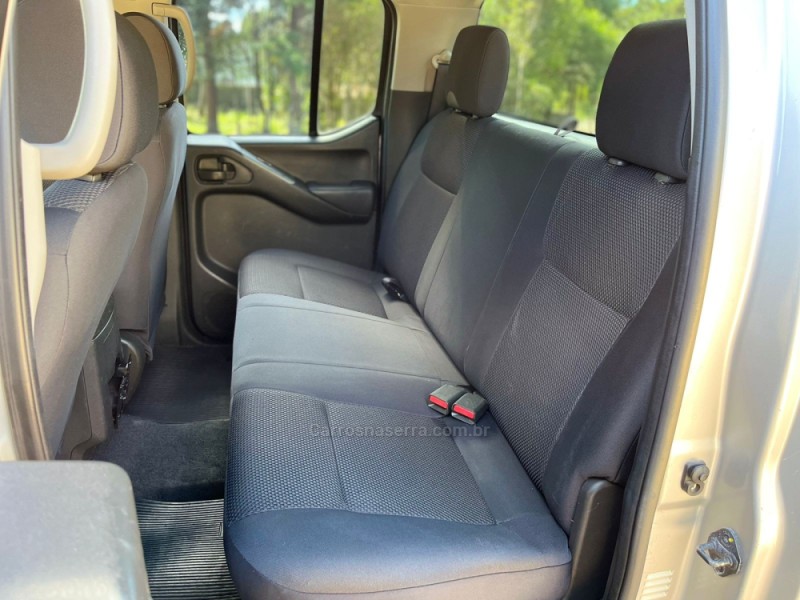 FRONTIER 2.5 S 4X4 CD TURBO ELETRONIC DIESEL 4P MANUAL - 2015 - CANELA