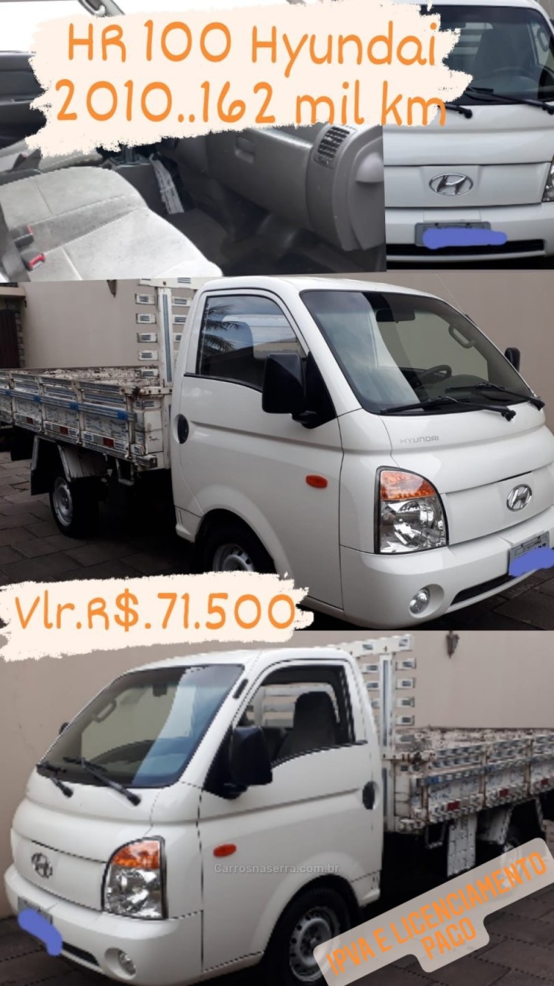 H100 2.6 GL 8V DIESEL 3P MANUAL - 2010 - NOVO HAMBURGO