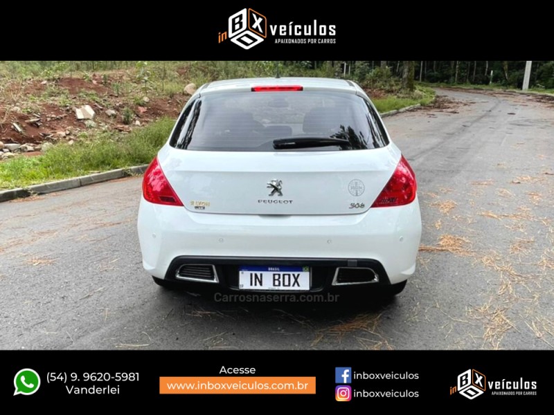 308 1.6 GRIFFE THP 16V GASOLINA 4P AUTOMÁTICO - 2014 - GRAMADO
