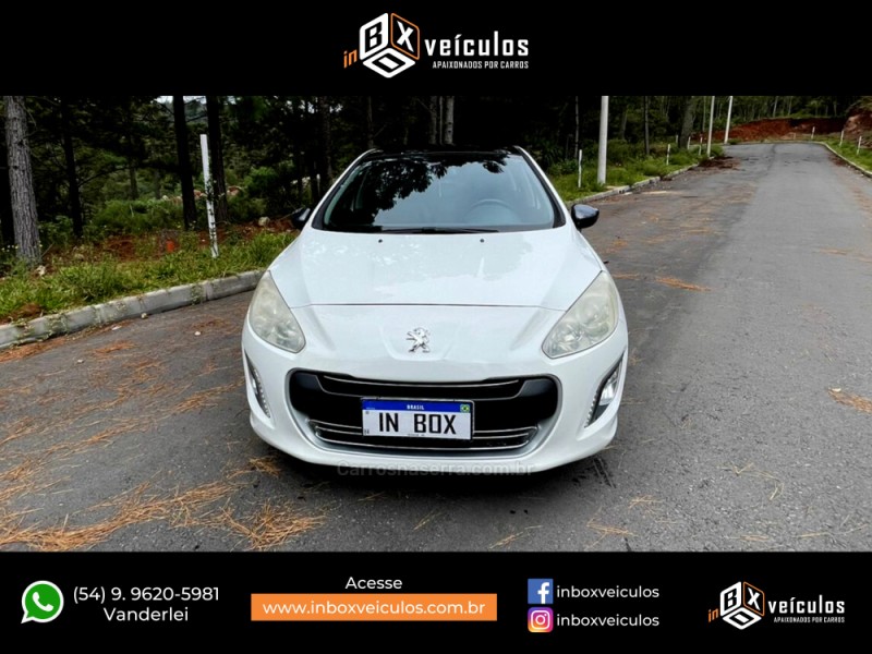 308 1.6 GRIFFE THP 16V GASOLINA 4P AUTOMÁTICO - 2014 - GRAMADO