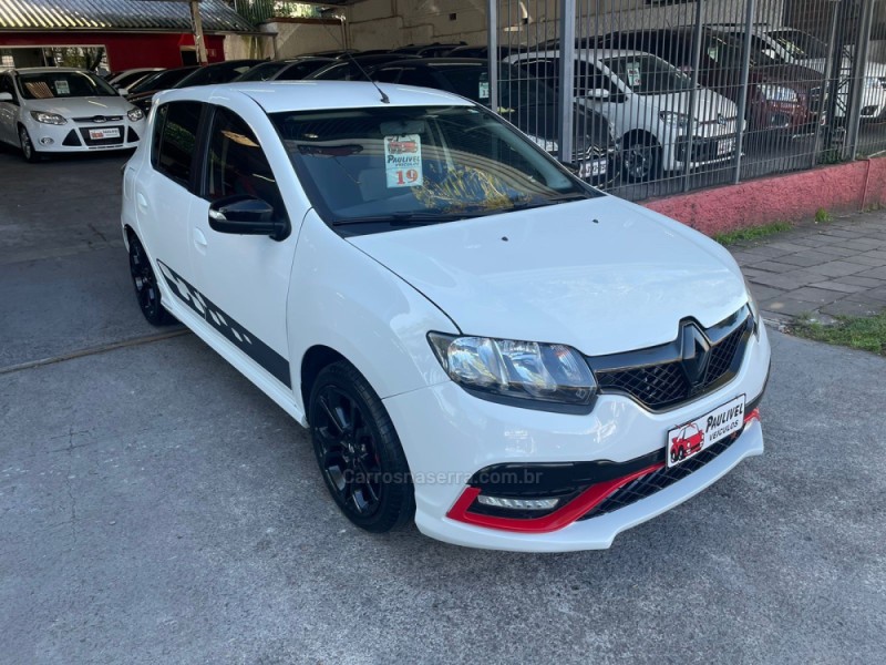 sandero 2.0 rs 16v flex 4p manual 2019 caxias do sul