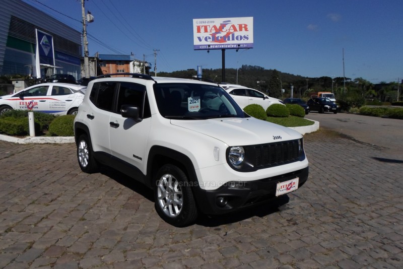 renegade 1.8 16v flex sport 4p automatico 2021 flores da cunha