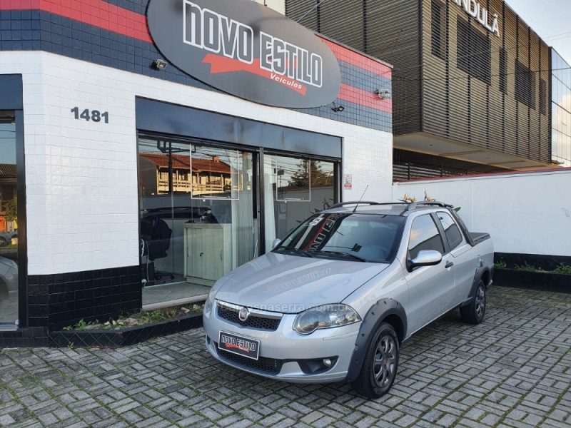 strada 1.6 mpi trekking cd 16v flex 2p manual 2013 caxias do sul