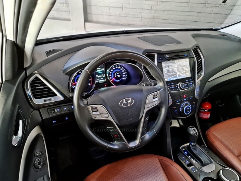 SANTA FÉ 3.3 MPFI 4X4 7 LUGARES V6 270CV GASOLINA 4P AUTOMÁTICO - 2015 - NOVO HAMBURGO