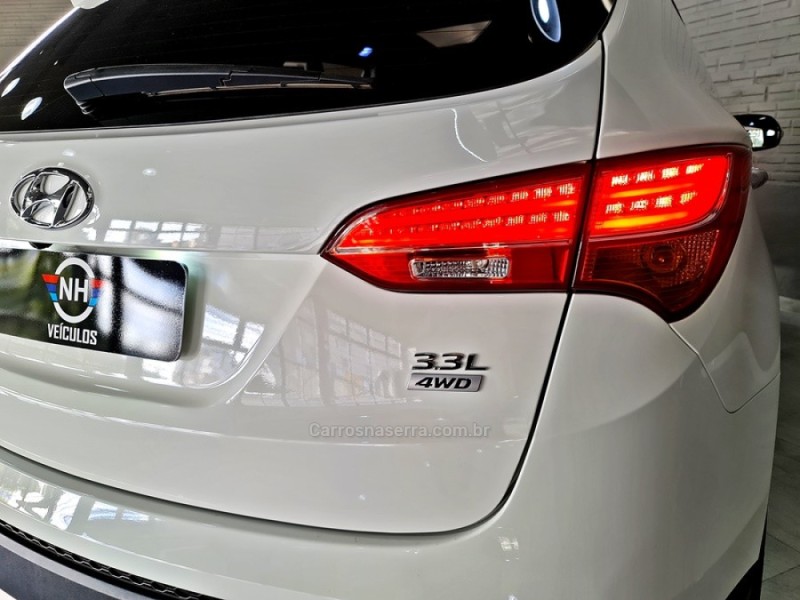 SANTA FÉ 3.3 MPFI 4X4 7 LUGARES V6 270CV GASOLINA 4P AUTOMÁTICO - 2015 - NOVO HAMBURGO