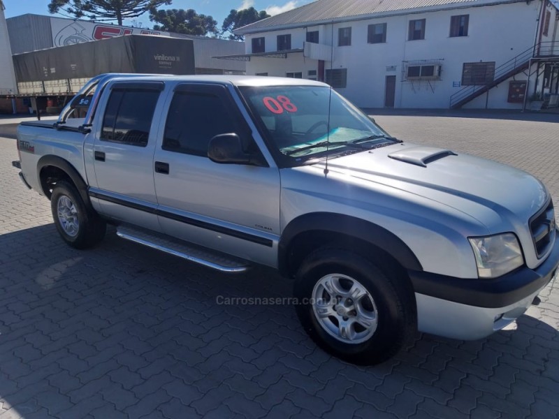 s10 2.8 colina 4x4 cd 12v turbo intercooler diesel 4p manual 2008 caxias do sul