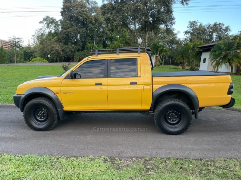 l200 savana 2.5 4x4 cd 8v turbo diesel 4p manual 2012 feliz