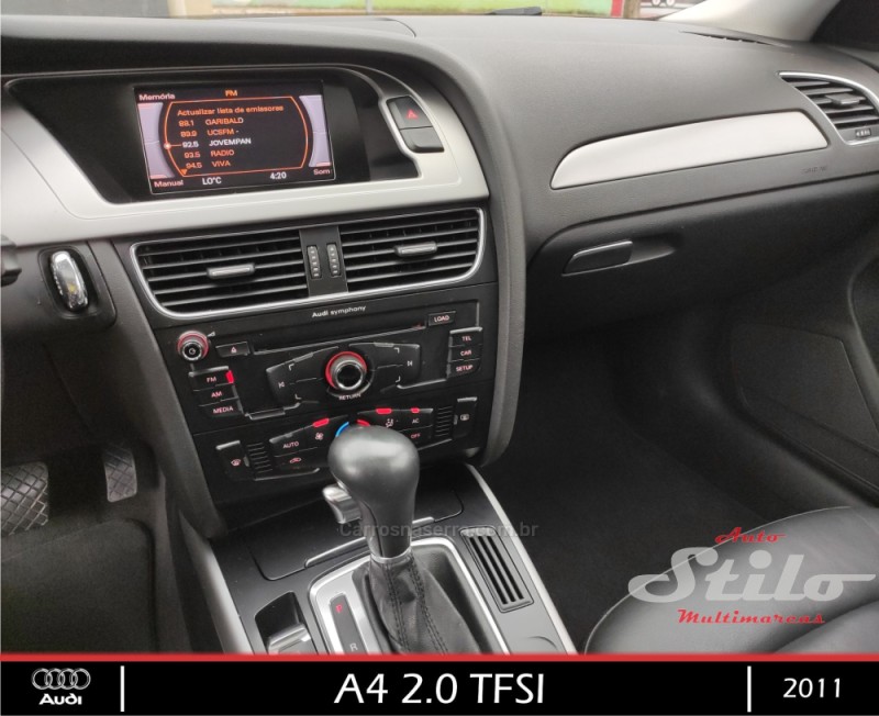 A4 2.0 TFSI 16V 183CV GASOLINA 4P MULTITRONIC - 2011 - BENTO GONçALVES