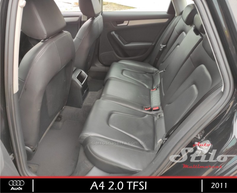 A4 2.0 TFSI 16V 183CV GASOLINA 4P MULTITRONIC - 2011 - BENTO GONçALVES